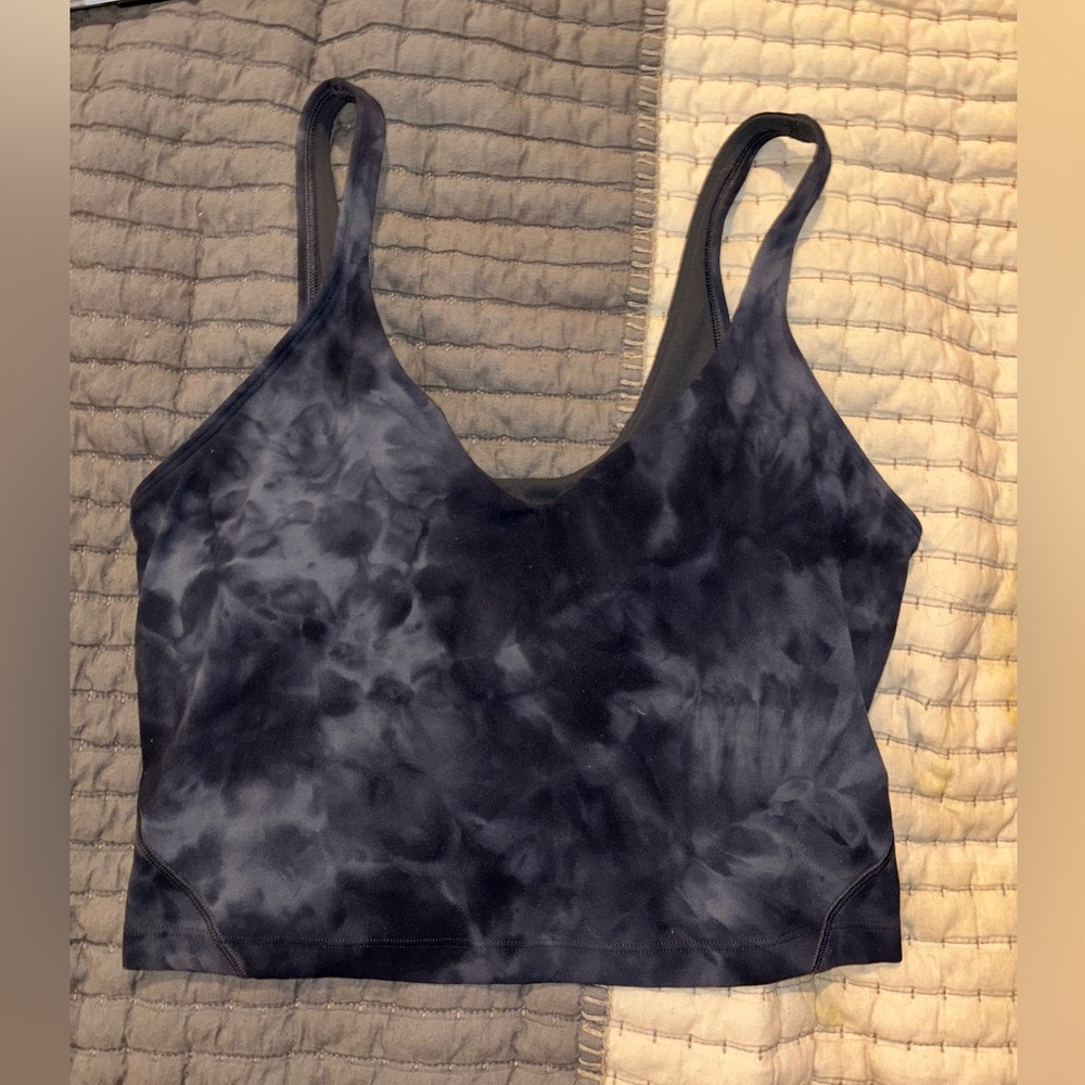 Lululemon Align Tank Top- Black Marble